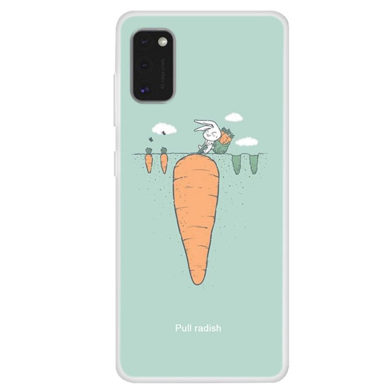 Coque Samsung Galaxy A41 Lapin Au Jardin