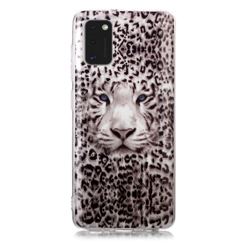 Coque Samsung Galaxy A41 Leopard Fluorescente