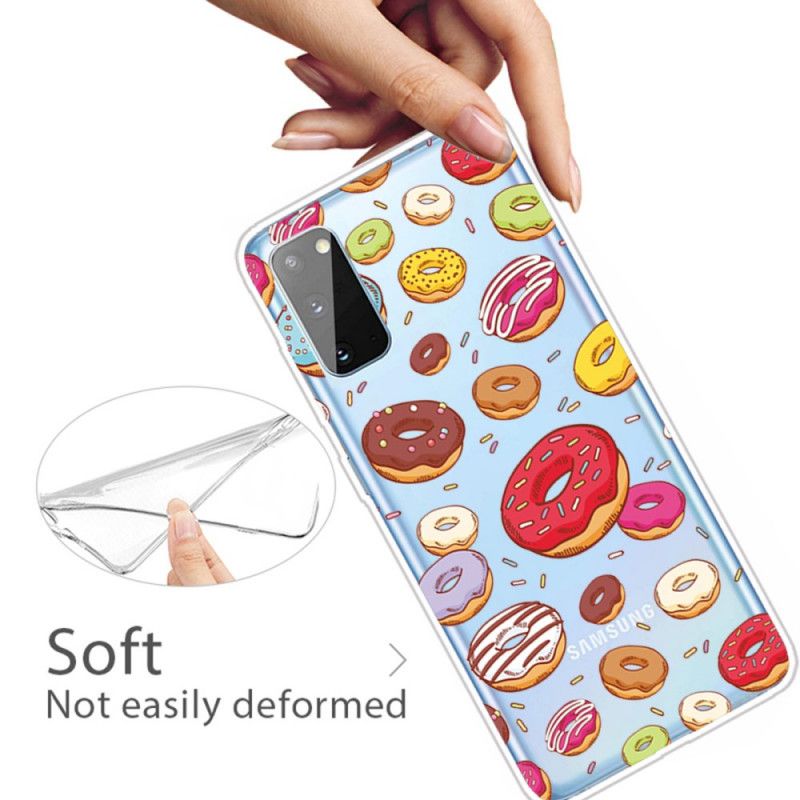 Coque Samsung Galaxy A41 Love Donuts