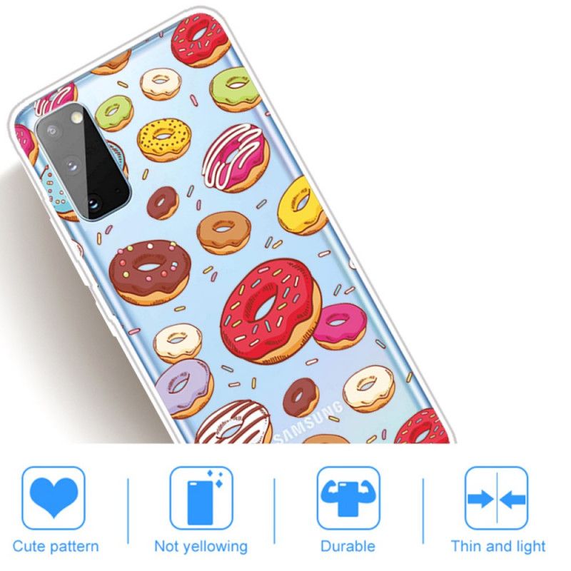 Coque Samsung Galaxy A41 Love Donuts