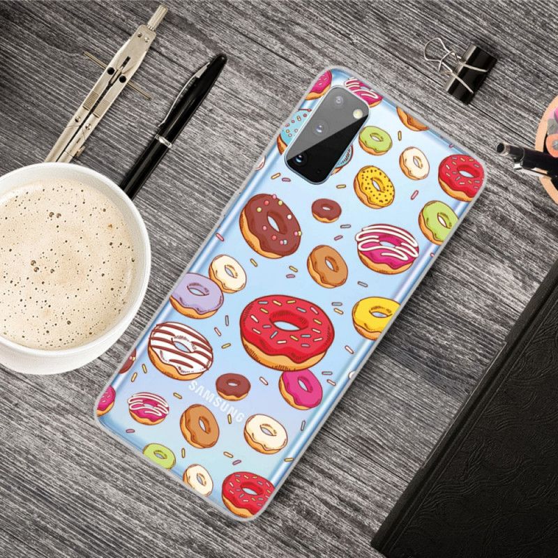Coque Samsung Galaxy A41 Love Donuts