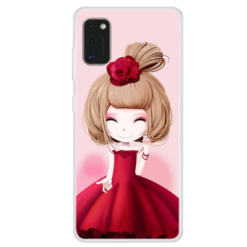 Coque Samsung Galaxy A41 Manga Lady