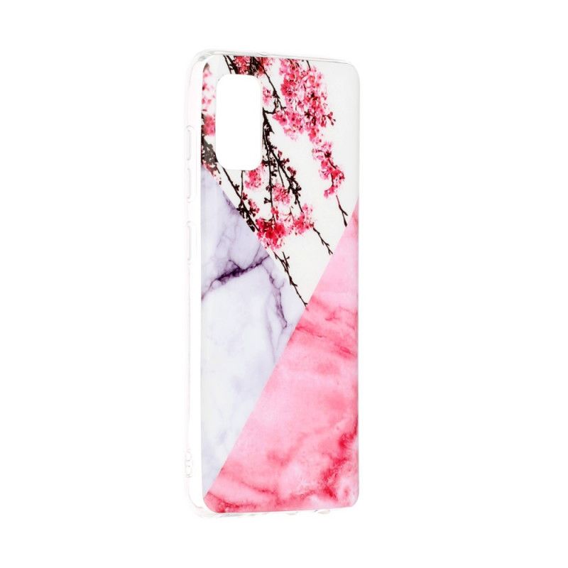 Coque Samsung Galaxy A41 Marbre Géométrie