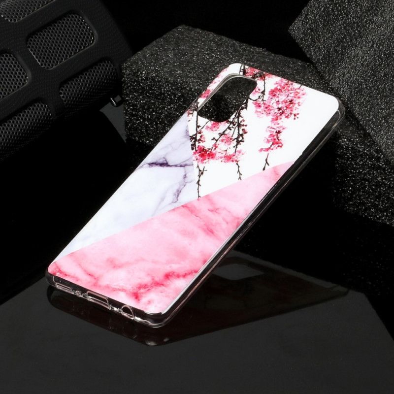 Coque Samsung Galaxy A41 Marbre Géométrie