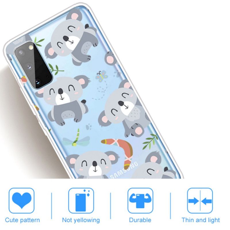 Coque Samsung Galaxy A41 Mignons Koalas