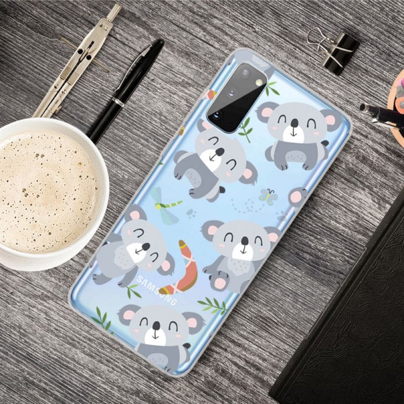 Coque Samsung Galaxy A41 Mignons Koalas