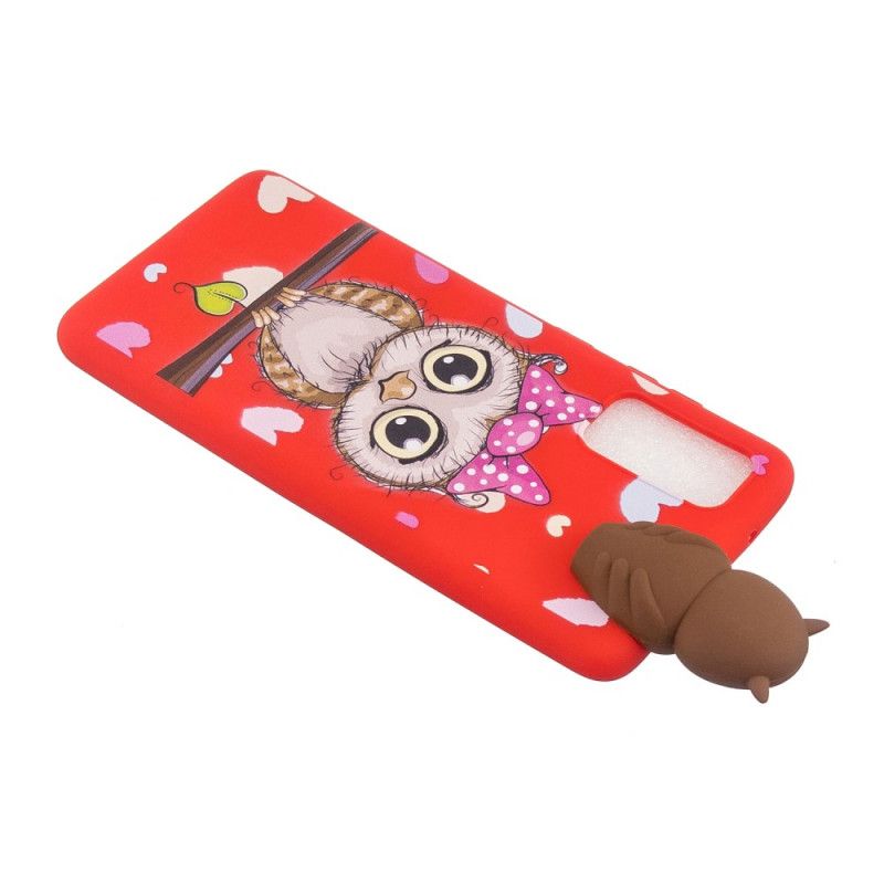 Coque Samsung Galaxy A41 Miss Hibou 3d