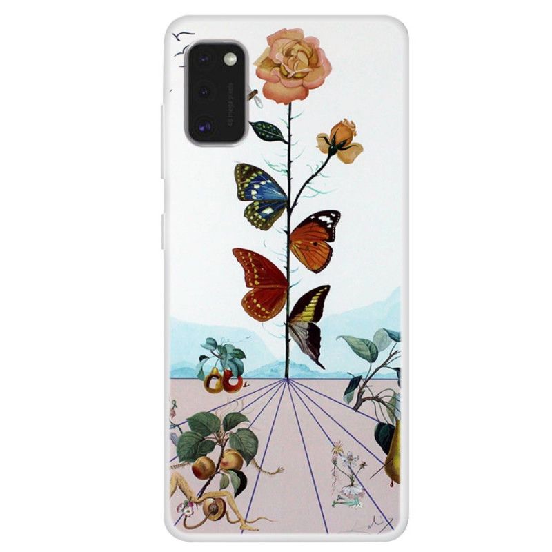 Coque Samsung Galaxy A41 Papillons De La Nature