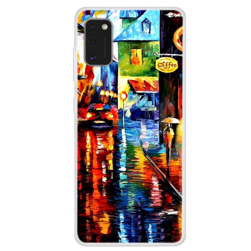 Coque Samsung Galaxy A41 Peinture De Café