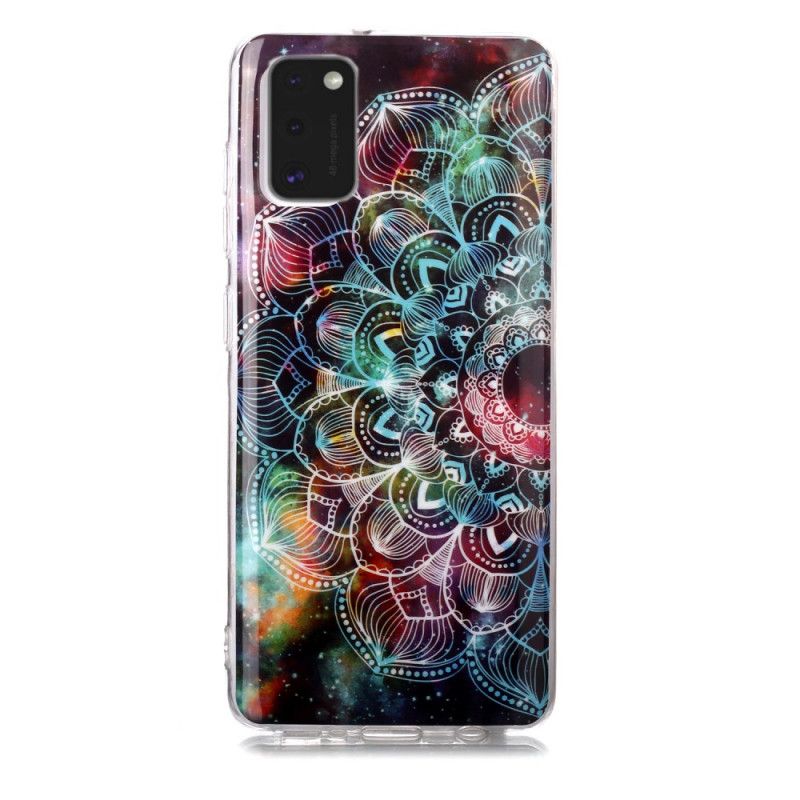 Coque Samsung Galaxy A41 Série Floralies Fluorescente