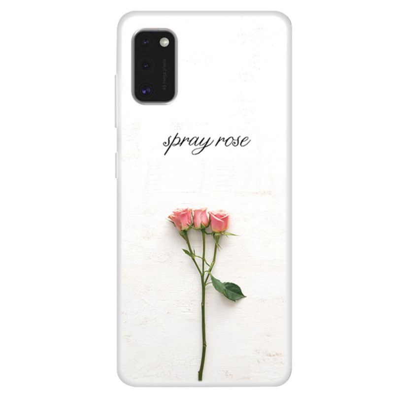 Coque Samsung Galaxy A41 Spray Roses