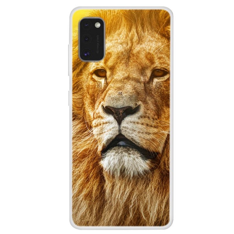 Coque Samsung Galaxy A41 Tête De Félin