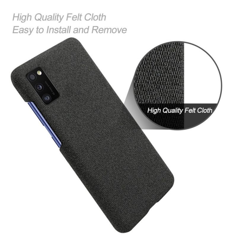 Coque Samsung Galaxy A41 Texture Tissu Ksq