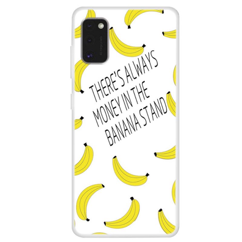 Coque Samsung Galaxy A41 Transparente Banana Money