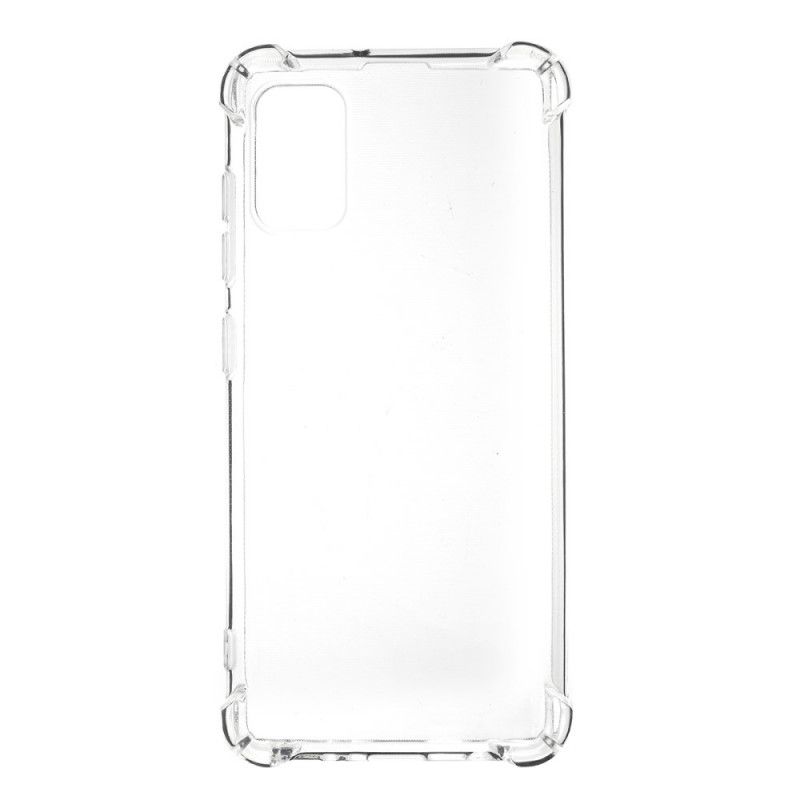 Coque Samsung Galaxy A41 Transparente Coins Renforcés