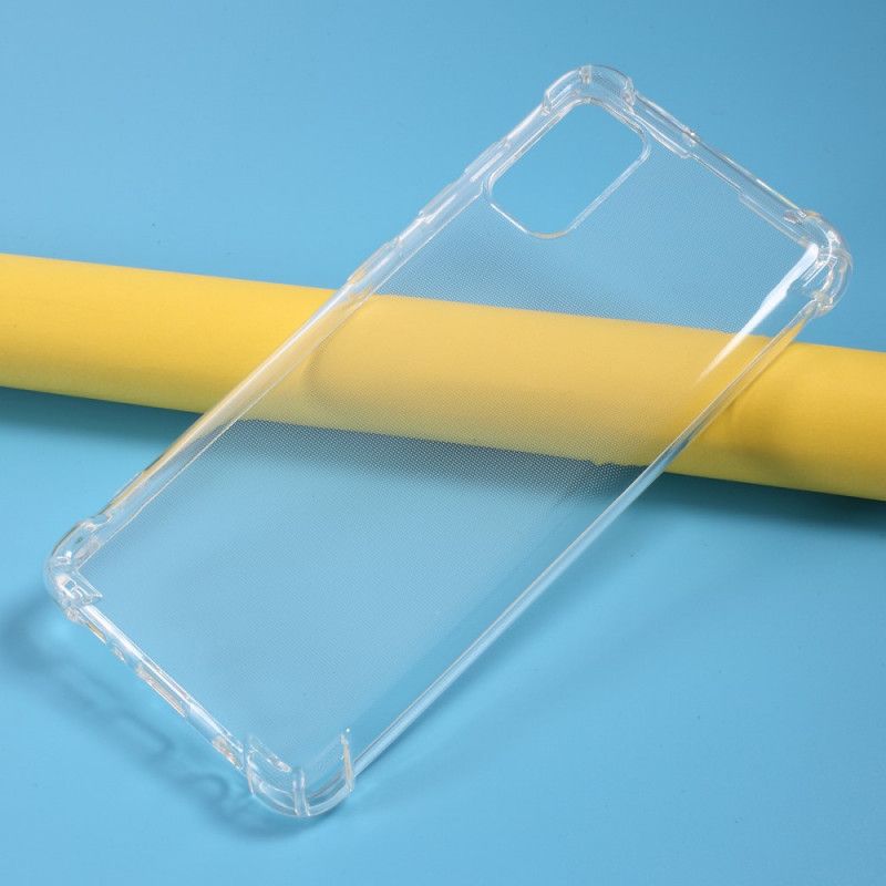 Coque Samsung Galaxy A41 Transparente Coins Renforcés