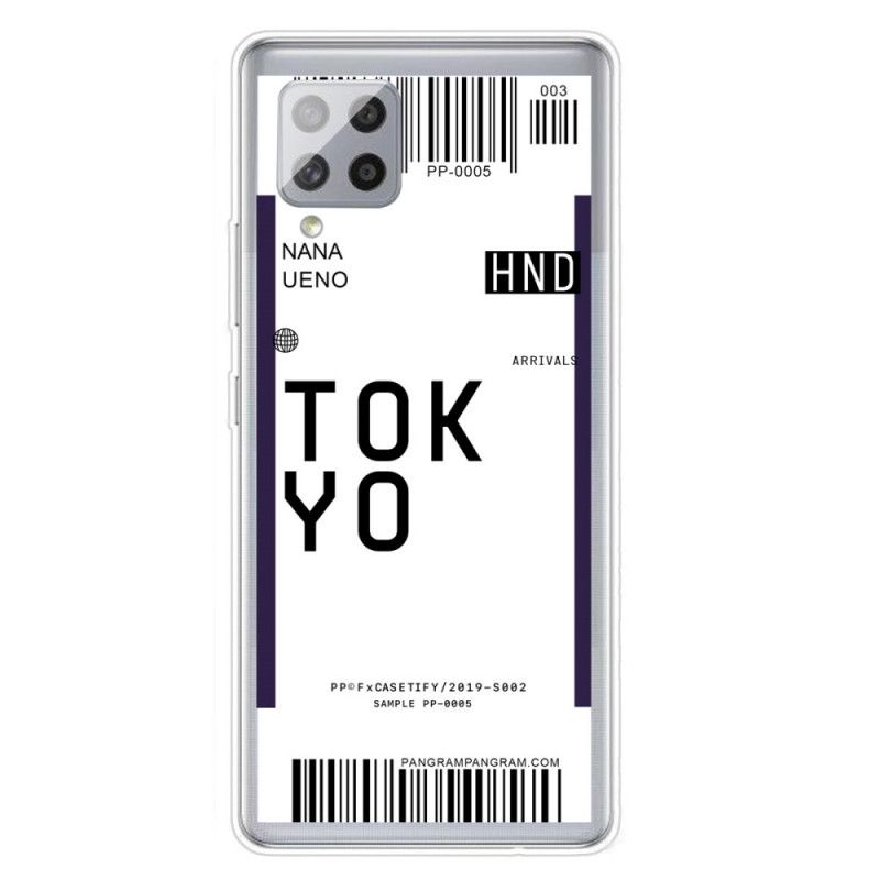 Coque Samsung Galaxy A42 5g Boarding Pass To Tokyo