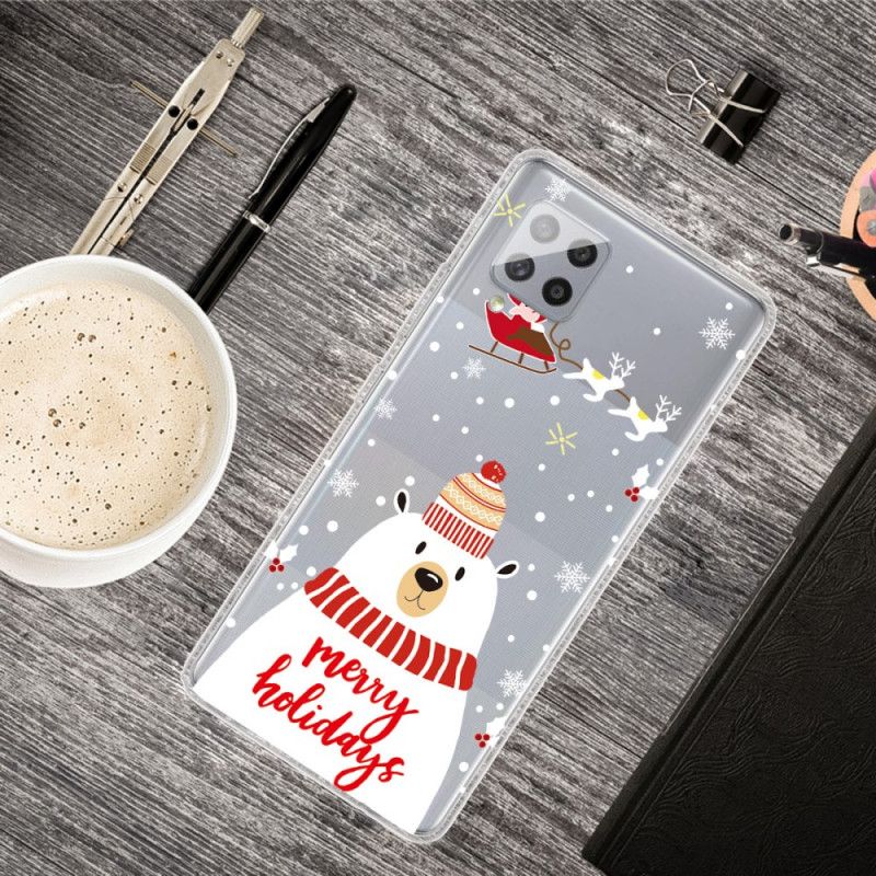 Coque Samsung Galaxy A42 5g Bonhomme De Neige Noël