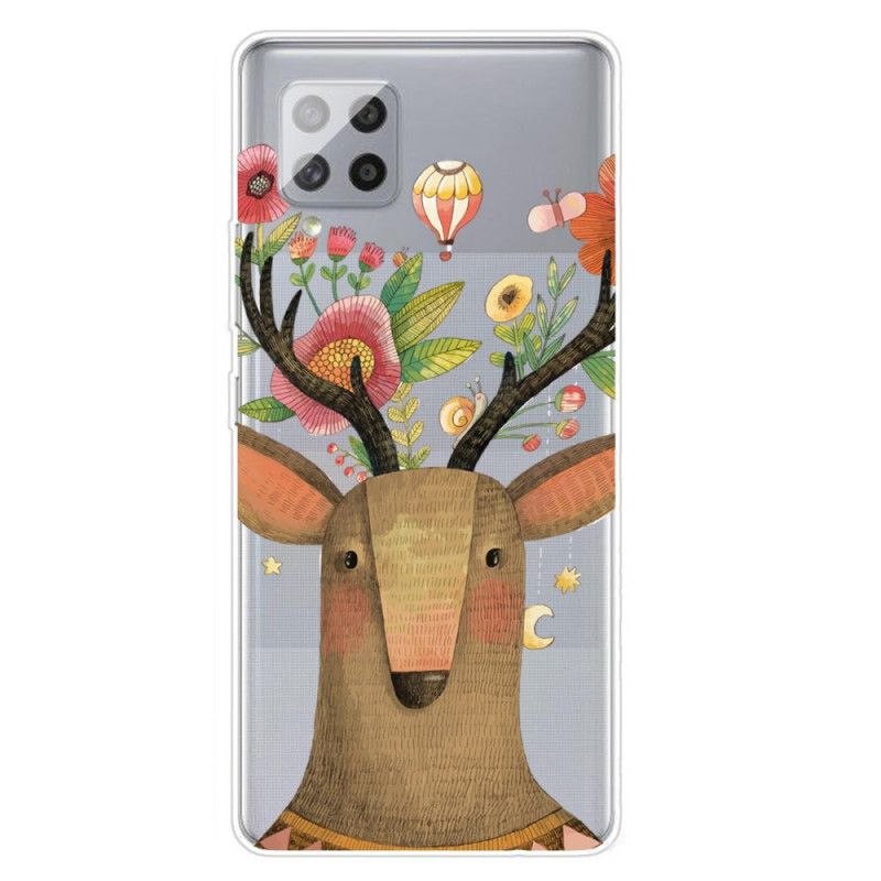 Coque Samsung Galaxy A42 5g Cerf Tribal