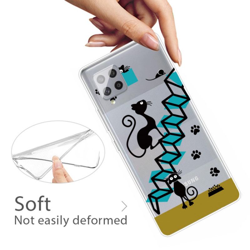 Coque Samsung Galaxy A42 5g Drôles De Chats