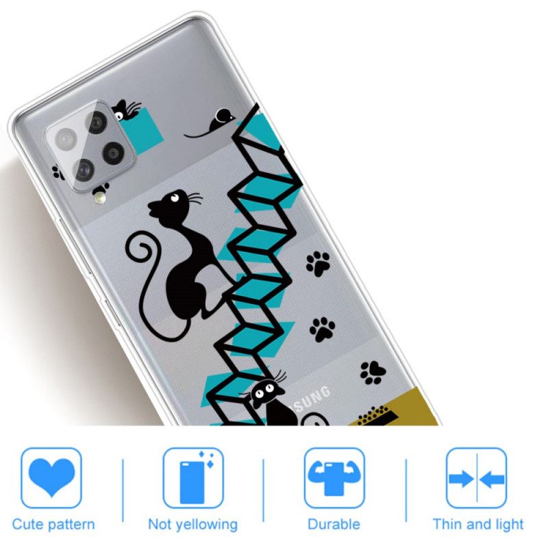 Coque Samsung Galaxy A42 5g Drôles De Chats