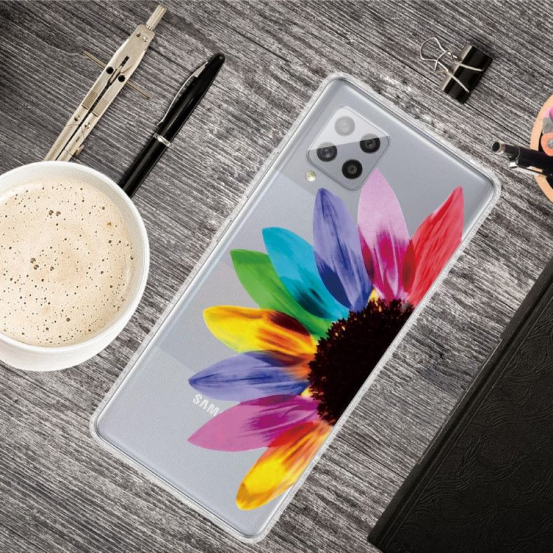 Coque Samsung Galaxy A42 5g Fleur Colorée