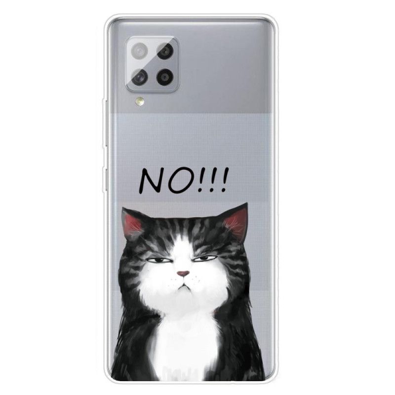 Coque Samsung Galaxy A42 5g Le Chat Qui Dit Non