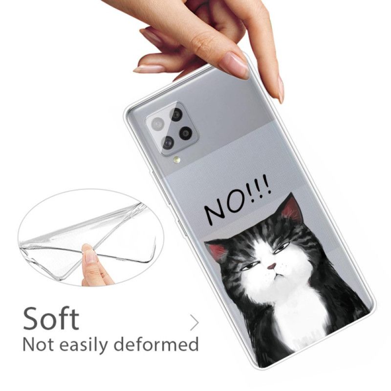 Coque Samsung Galaxy A42 5g Le Chat Qui Dit Non