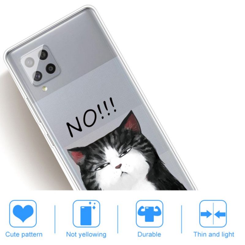 Coque Samsung Galaxy A42 5g Le Chat Qui Dit Non