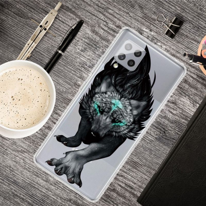 Coque Samsung Galaxy A42 5g Loup Graphique