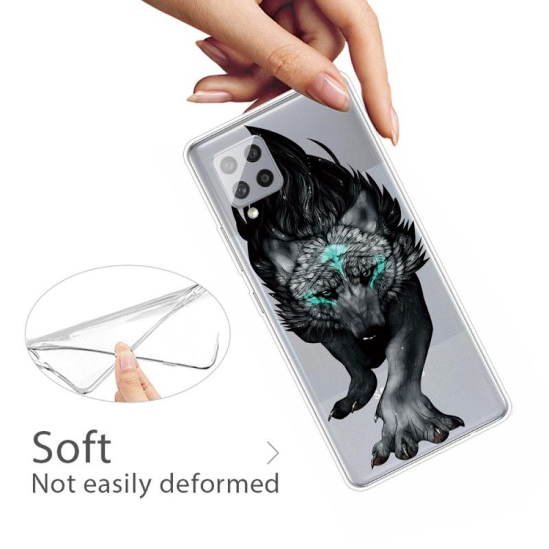 Coque Samsung Galaxy A42 5g Loup Graphique