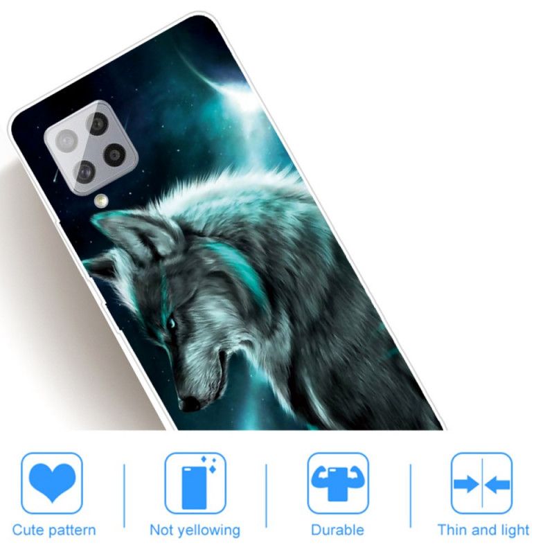 Coque Samsung Galaxy A42 5g Loup Royal