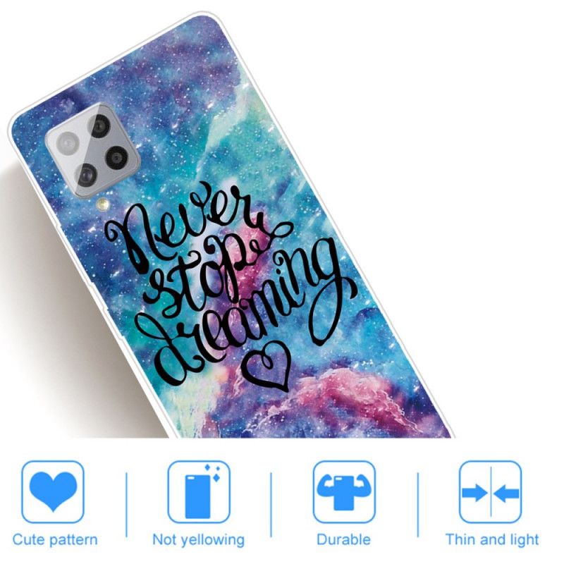 Coque Samsung Galaxy A42 5g Never Stop Dreaming