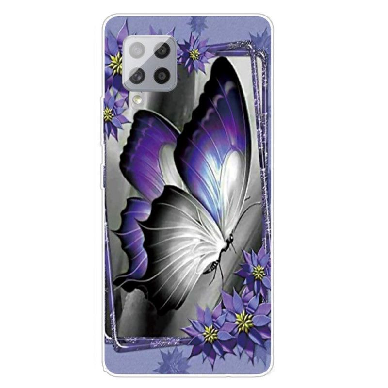 Coque Samsung Galaxy A42 5g Papillon Royal