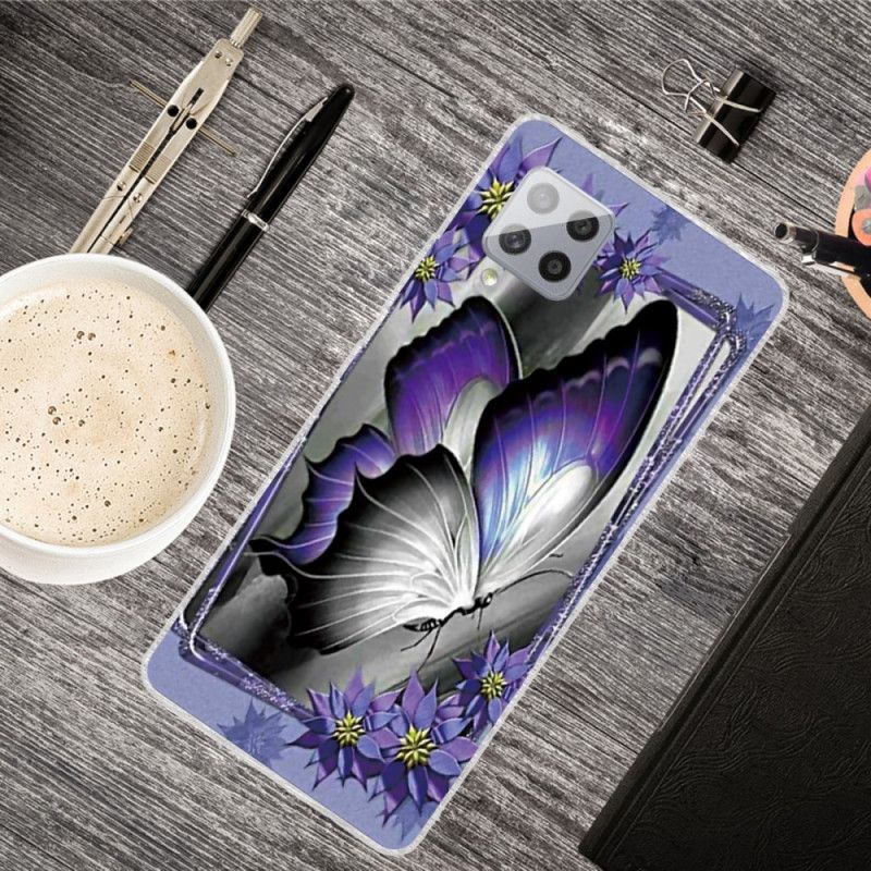 Coque Samsung Galaxy A42 5g Papillon Royal