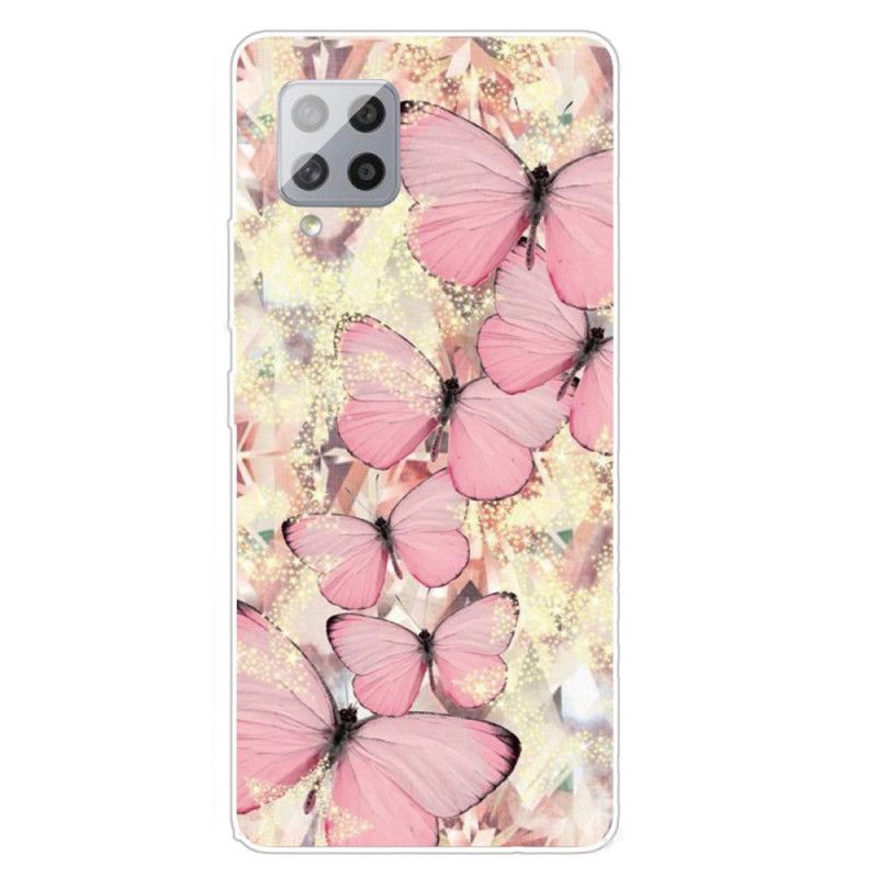 Coque Samsung Galaxy A42 5g Papillons Papillons