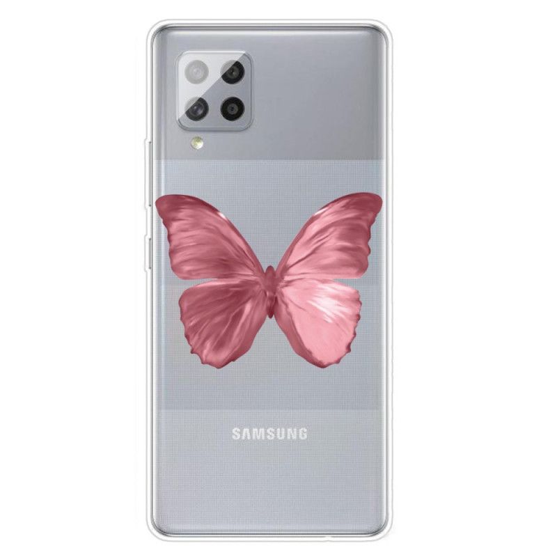 Coque Samsung Galaxy A42 5g Papillons Sauvages