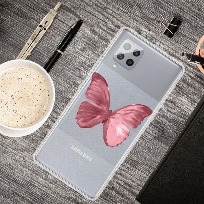 Coque Samsung Galaxy A42 5g Papillons Sauvages