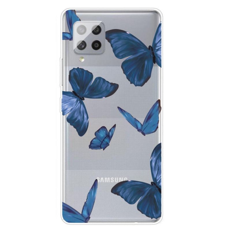 Coque Samsung Galaxy A42 5g Papillons Sauvages