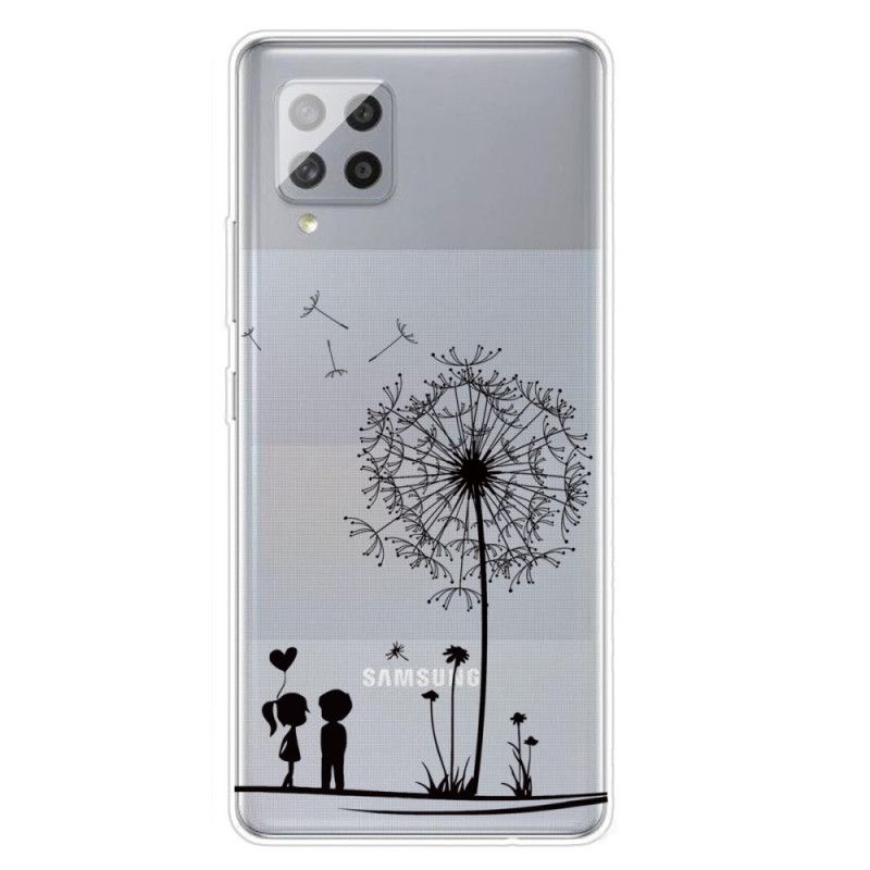 Coque Samsung Galaxy A42 5g Pissenlit Love