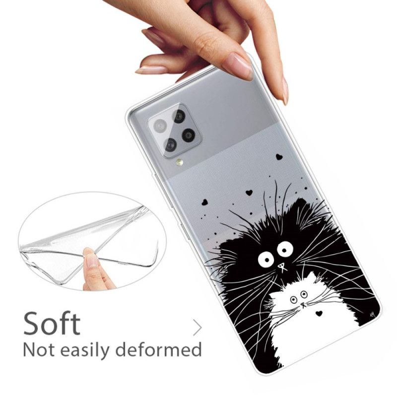 Coque Samsung Galaxy A42 5g Regarde Les Chats