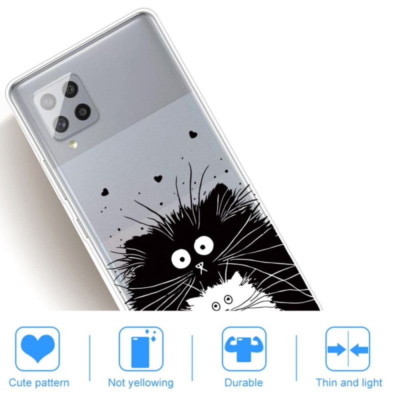 Coque Samsung Galaxy A42 5g Regarde Les Chats