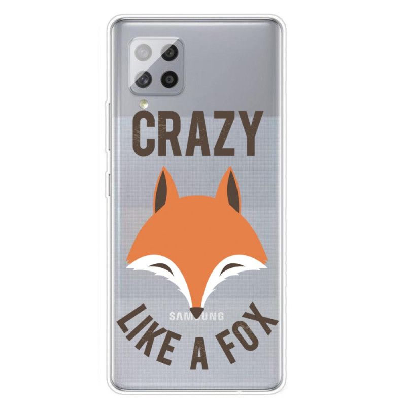 Coque Samsung Galaxy A42 5g Renard / Crazy Like A Fox