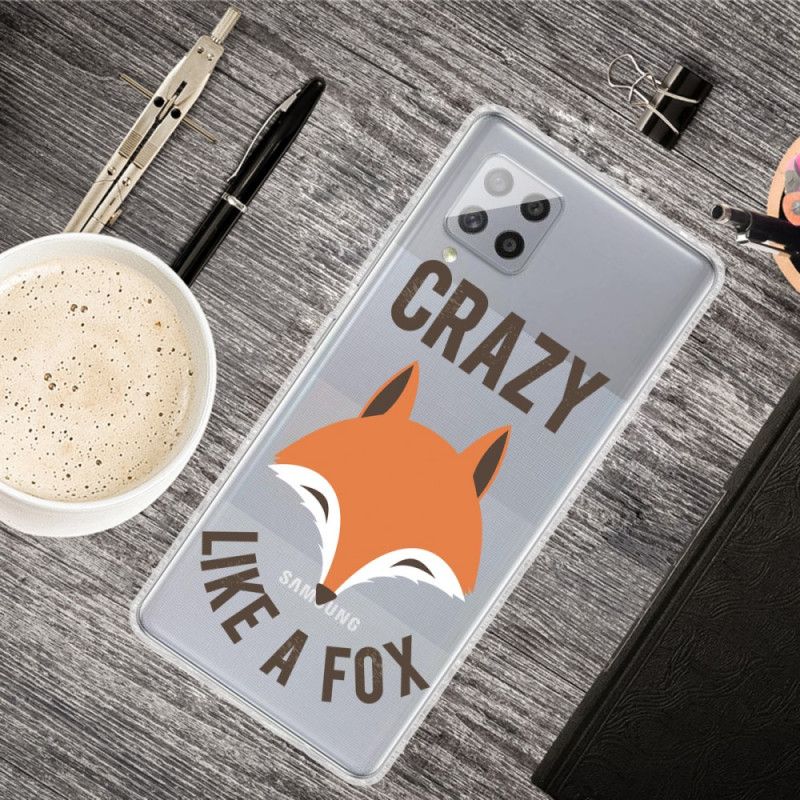 Coque Samsung Galaxy A42 5g Renard / Crazy Like A Fox