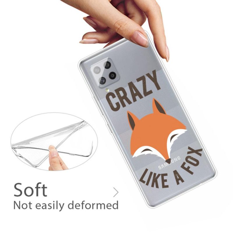 Coque Samsung Galaxy A42 5g Renard / Crazy Like A Fox