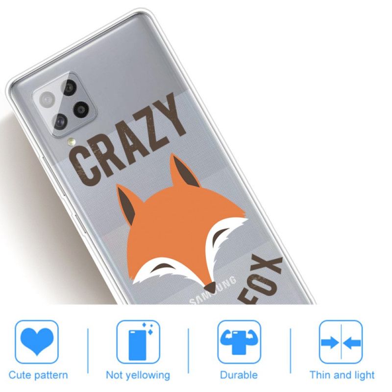 Coque Samsung Galaxy A42 5g Renard / Crazy Like A Fox