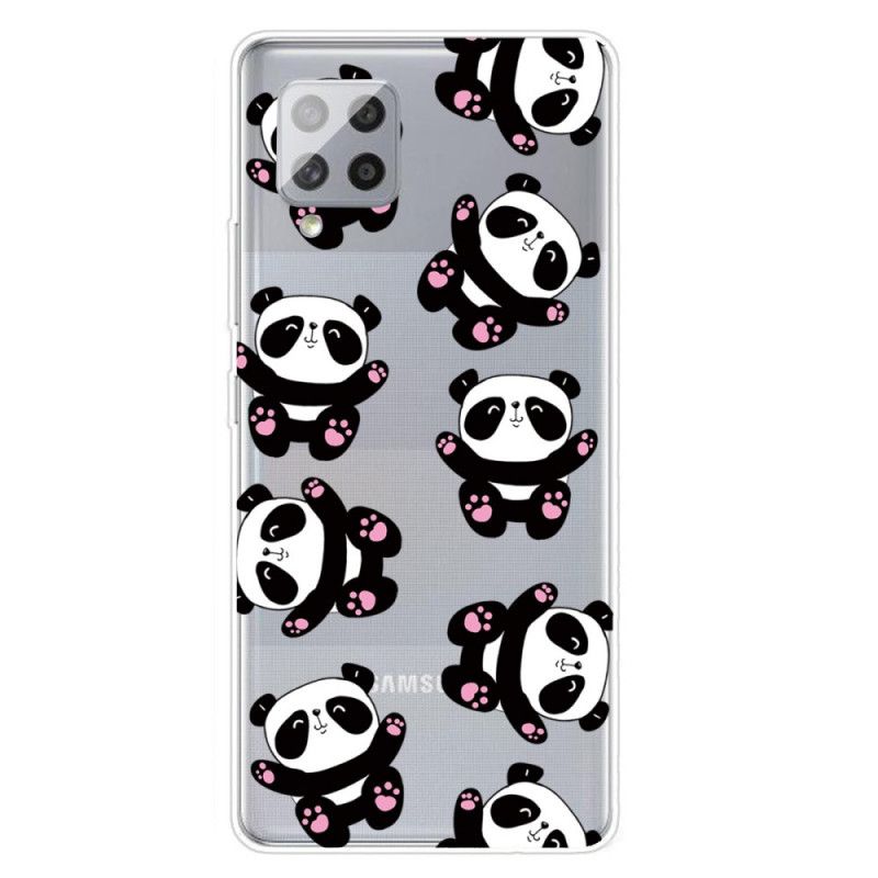 Coque Samsung Galaxy A42 5g Top Pandas Fun
