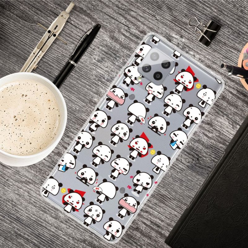 Coque Samsung Galaxy A42 5g Transparente Funny Pandas