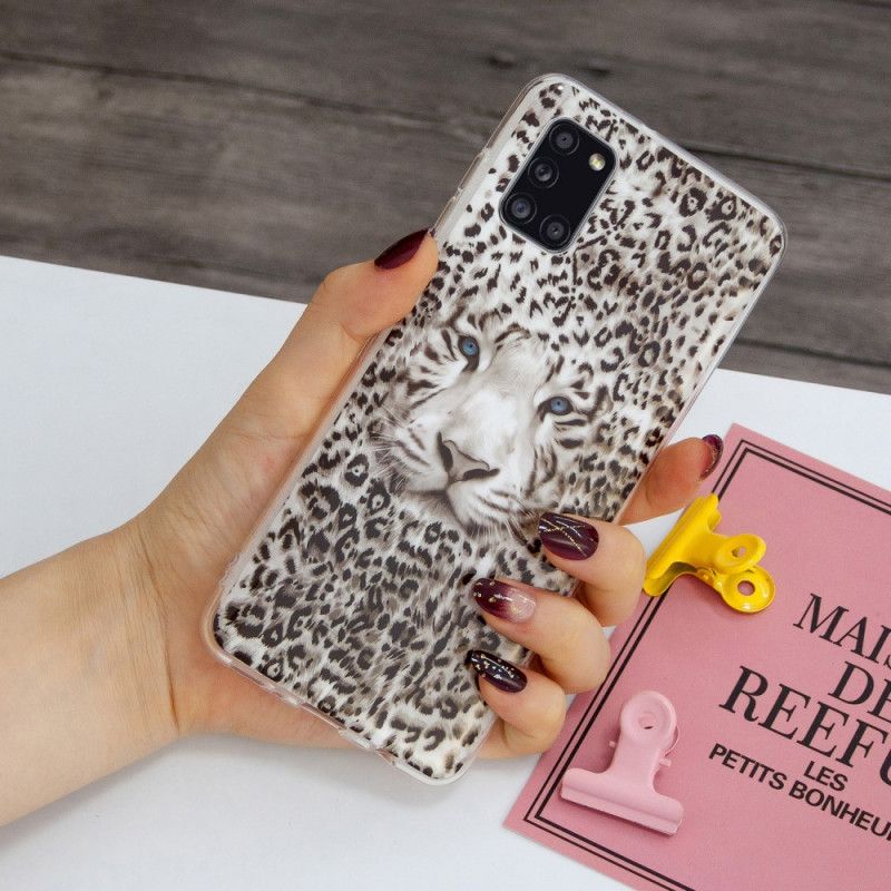 Coque Samsung Galaxy A431 Leopard Fluorescente