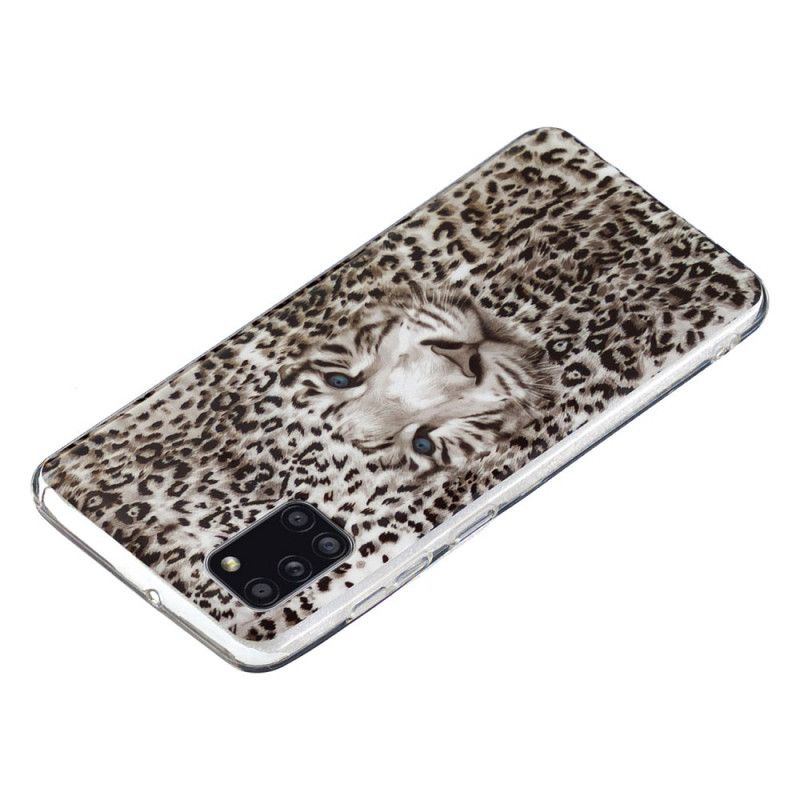 Coque Samsung Galaxy A431 Leopard Fluorescente